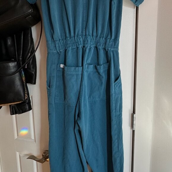 Big Bud Press Women's Blue Jumpsuit - Picture 3 of 3